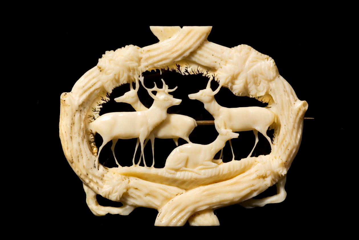 Broche, années 1840 - Swiss School