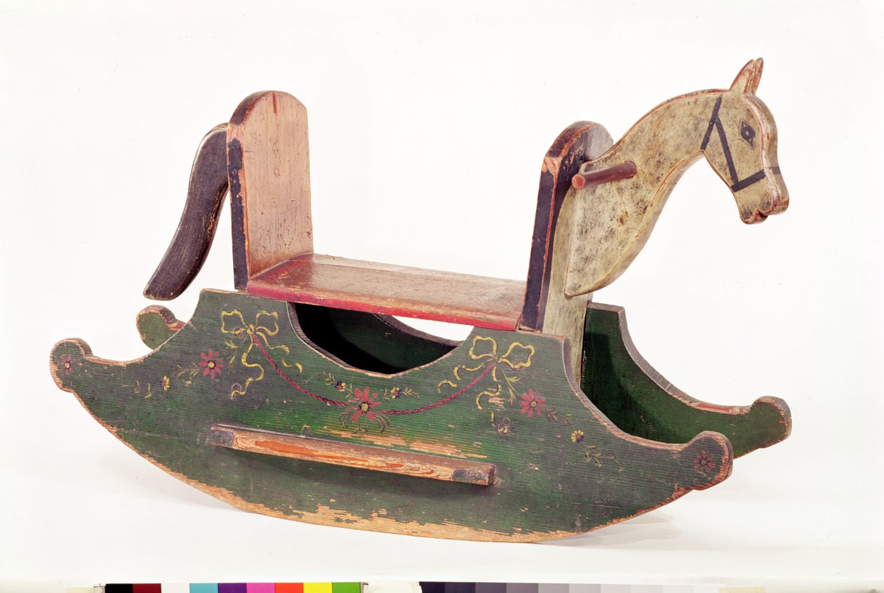 Cheval à bascule, 1793 - Swiss School