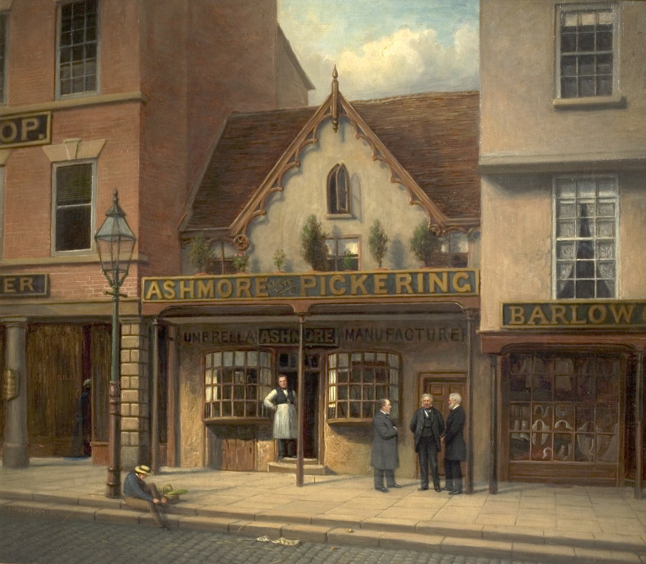 39, Long Row, la place du marché, Nottingham - Sylvanus Redgate