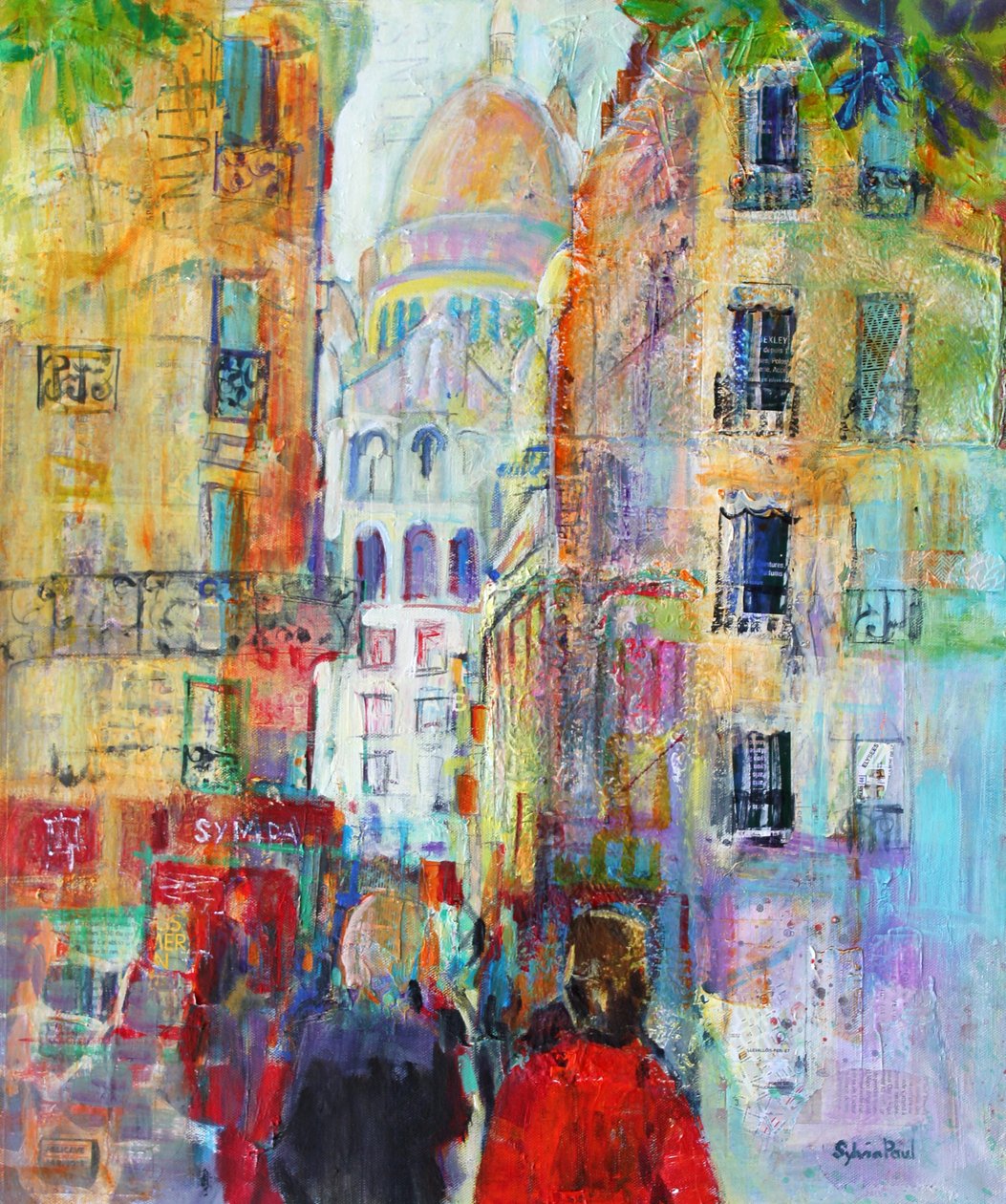 Une promenade du soir au Sacré-Cœur - Sylvia Paul