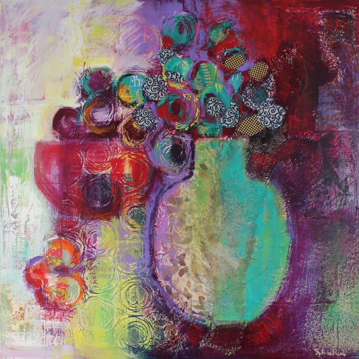 Explosion de couleurs - Sylvia Paul