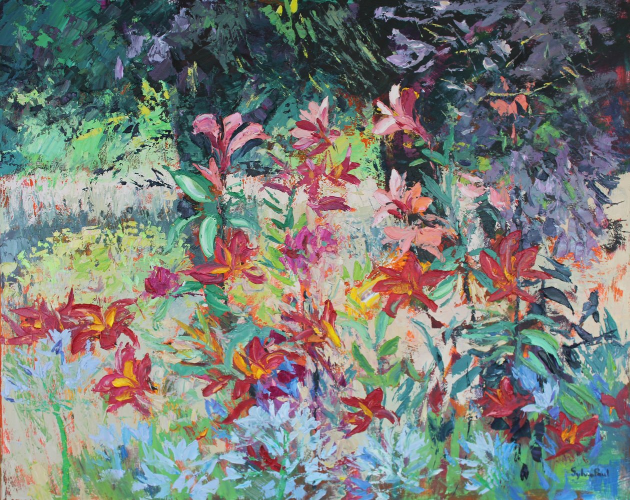 Jardin de lys - Sylvia Paul
