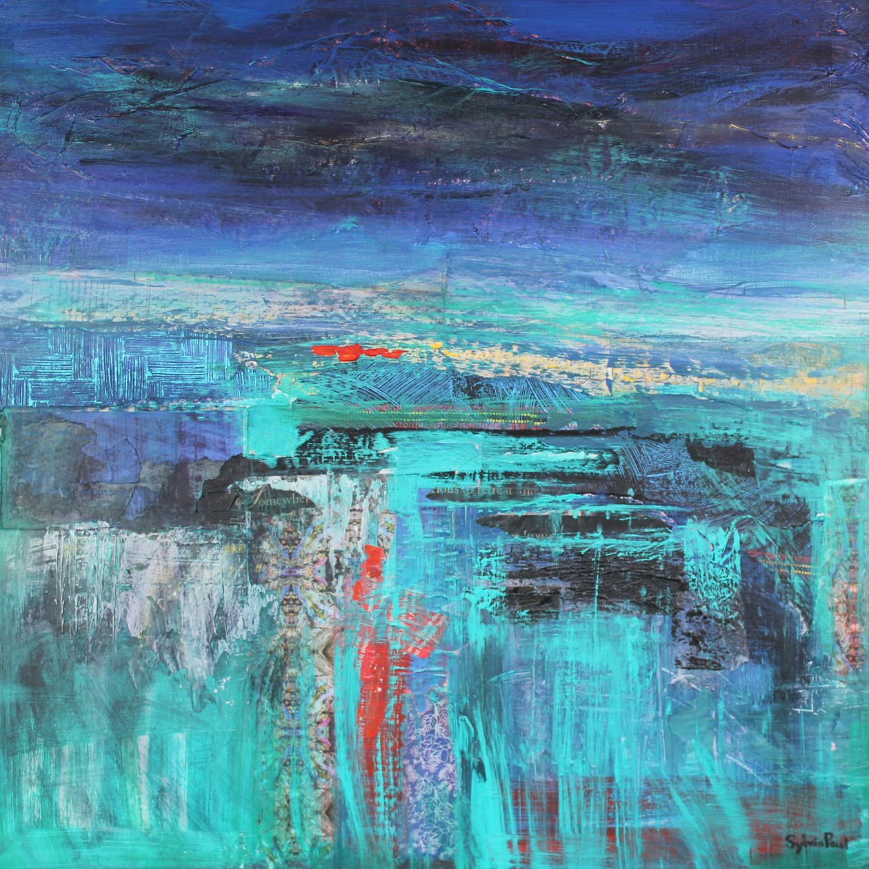 Ciel saphir et mer turquoise - Sylvia Paul