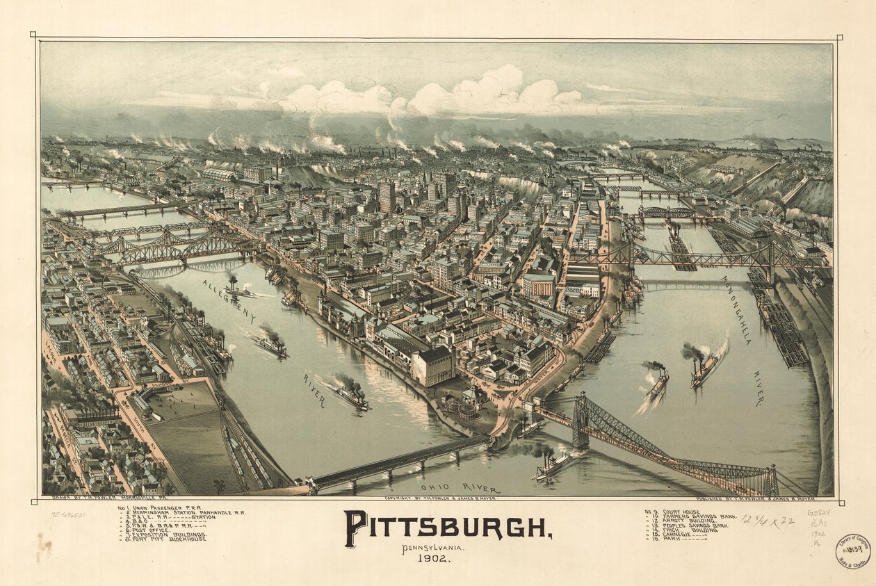 Pittsburgh, Pennsylvanie - T. M. Fowler