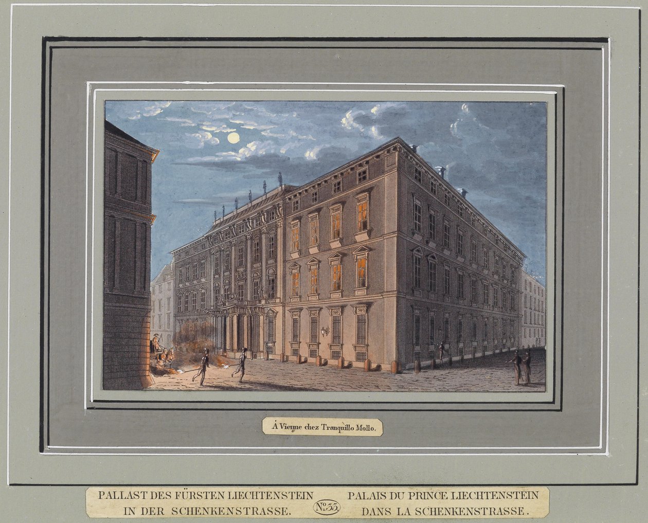 Palais du prince de Liechtenstein dans la Schenkenstrasse - T. Mollo