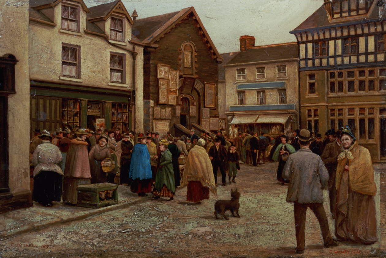 Warrington : scène de rue - T. Hesketh