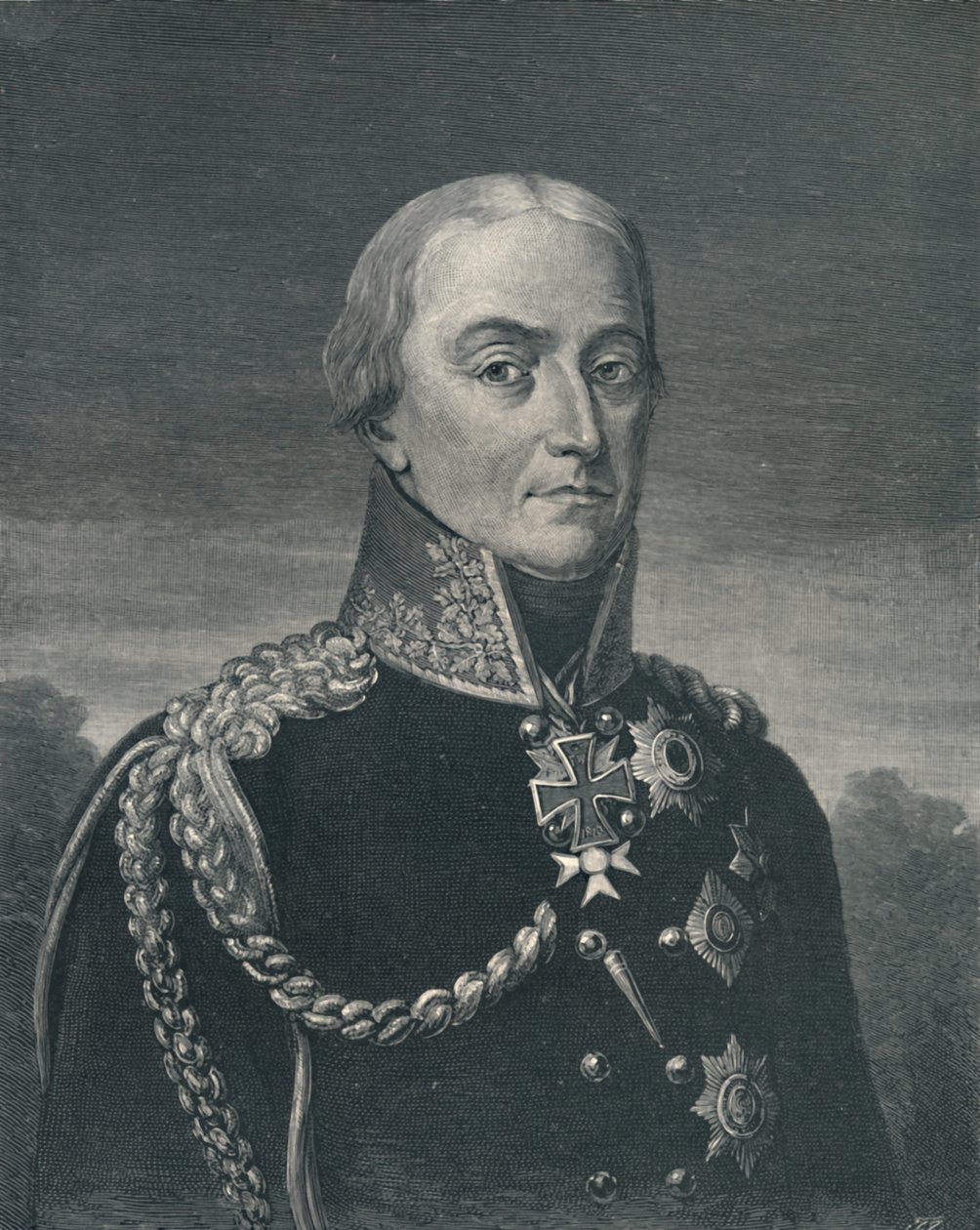 Friedrich Wilhelm Von Bülow, vers 1810, 1896 - T. Johnson