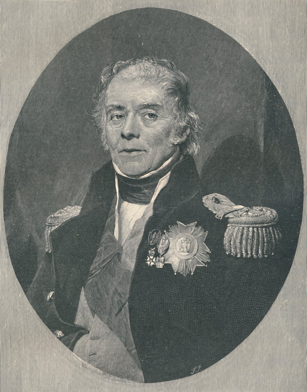 Henri-Gratien, comte Bertrand, vers 1850, 1896 - T. Johnson
