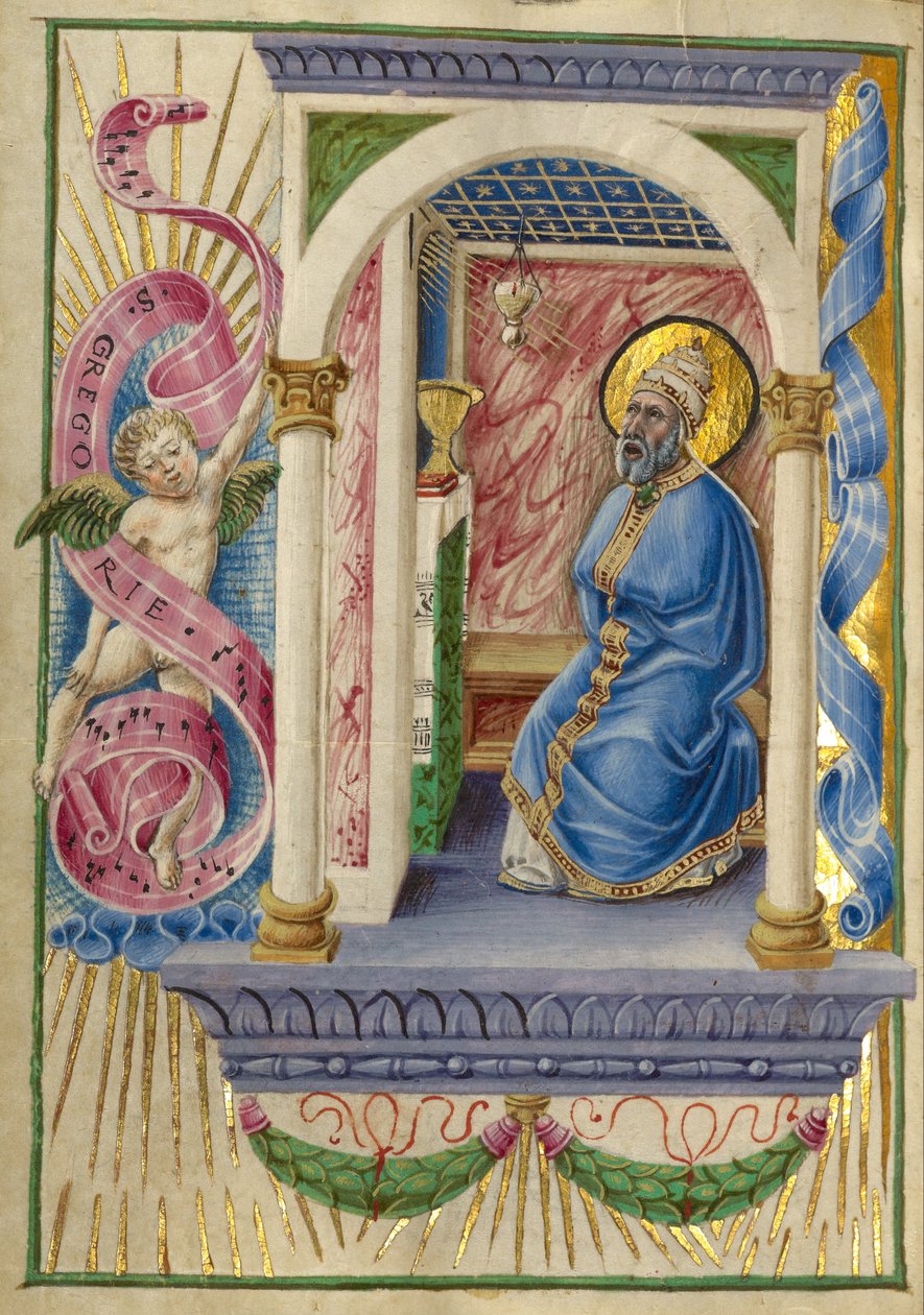 Saint Grégoire - Taddeo Crivelli