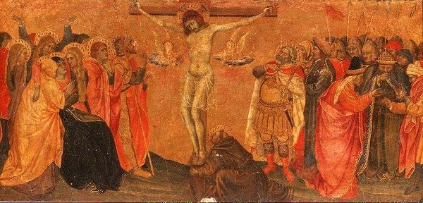 Crucifixion, panneau de prédelle - Taddeo di Bartolo