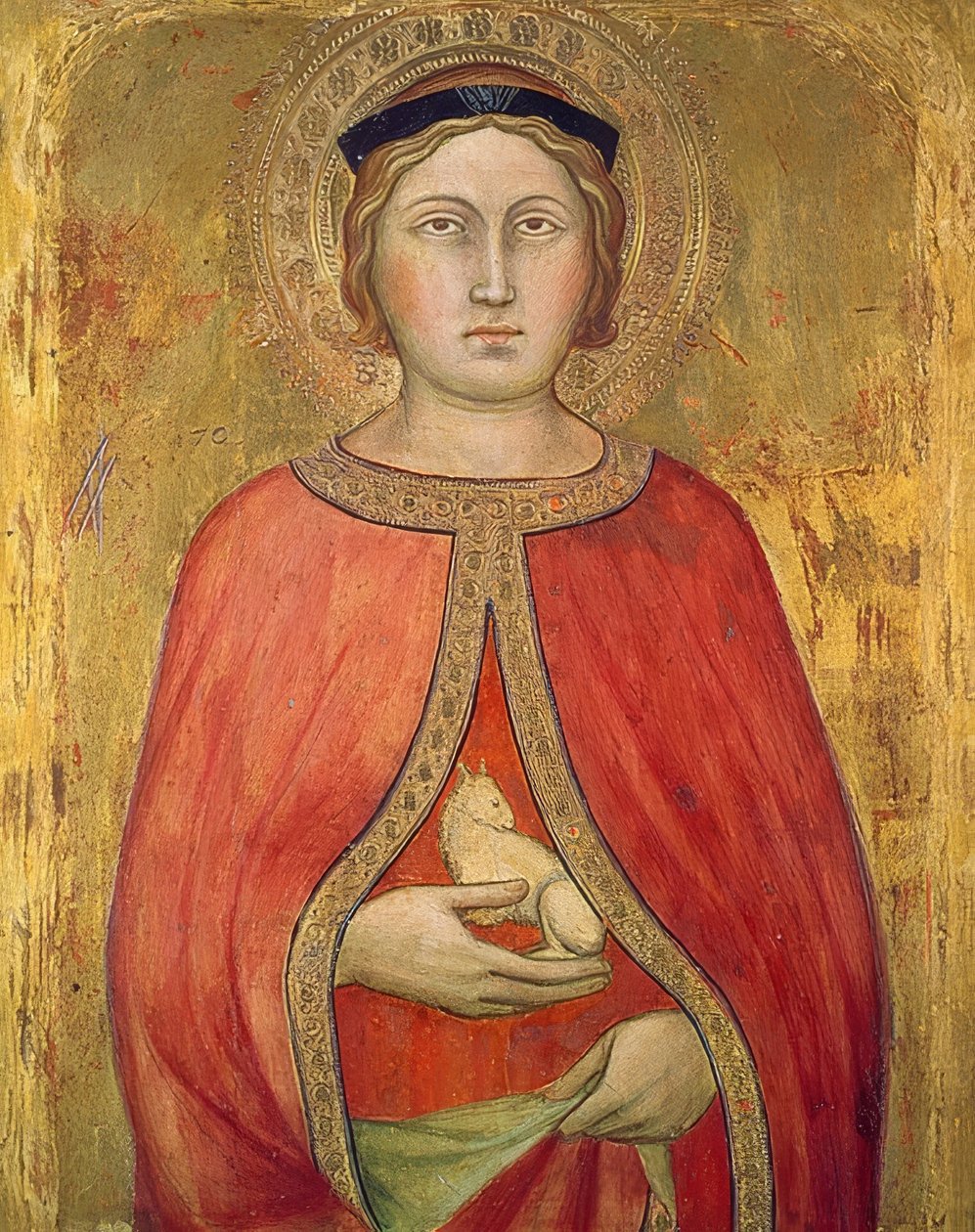 Sainte Agnès - Taddeo di Bartolo
