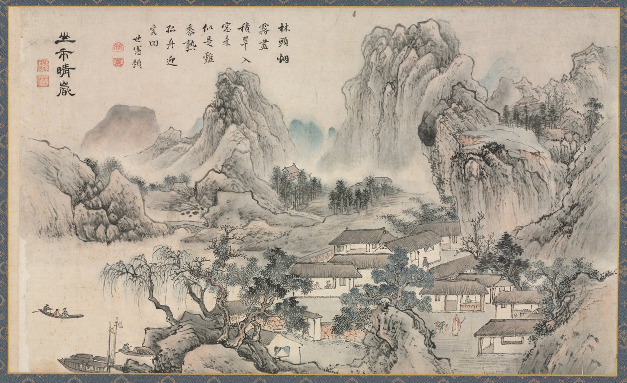 Vues des Rivières Xiao et Xiang, 1788 - Tani Bunch