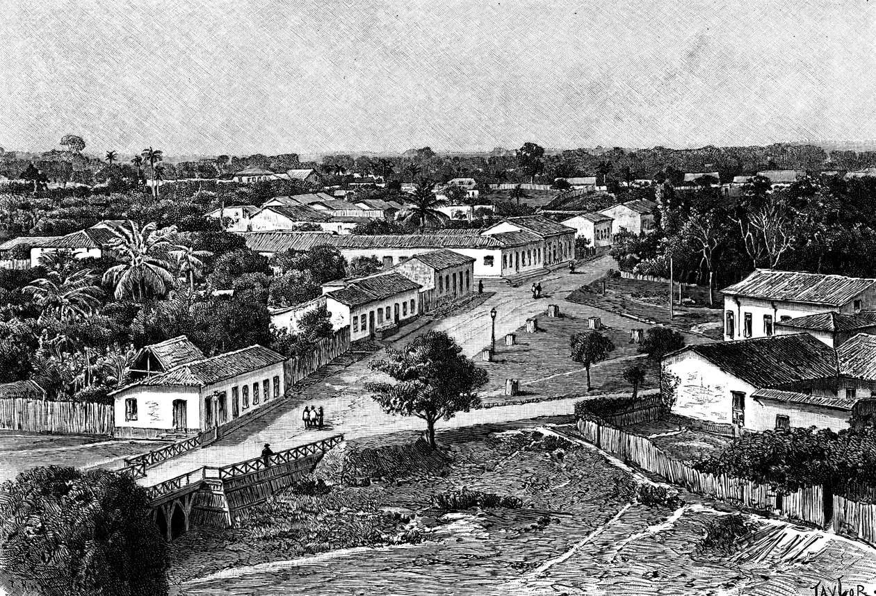 Manaos, Brésil, 1895 - Taylor