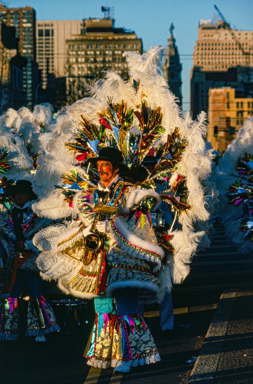 Défilés du jour des Mummers, Philadelphie - Ted Spiegel