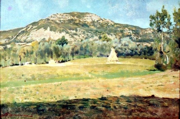 Août à Pietramala - Telemaco Signorini