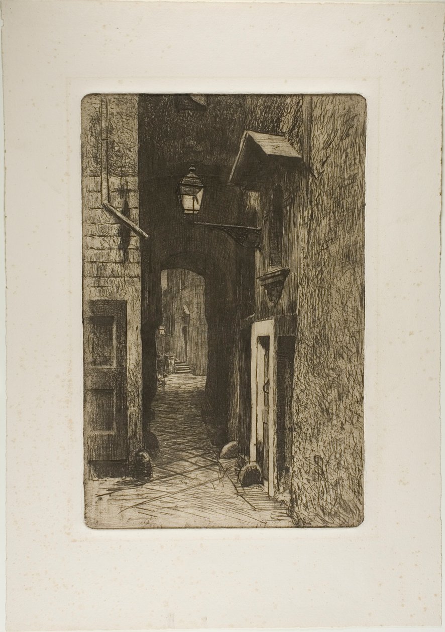 Via dei Cavalieri - Telemaco Signorini