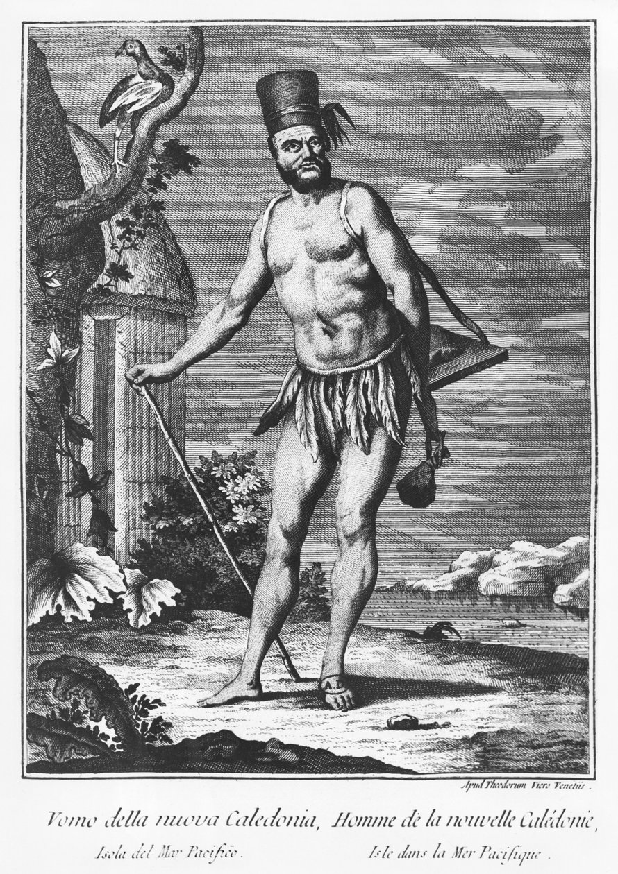 Homme de Nouvelle-Calédonie - Teodoro Viero