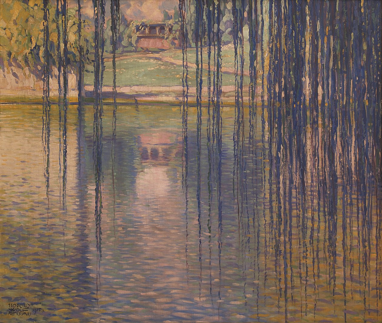 Saules sur le lac, 1915 - Teodoro Wolf Ferrari