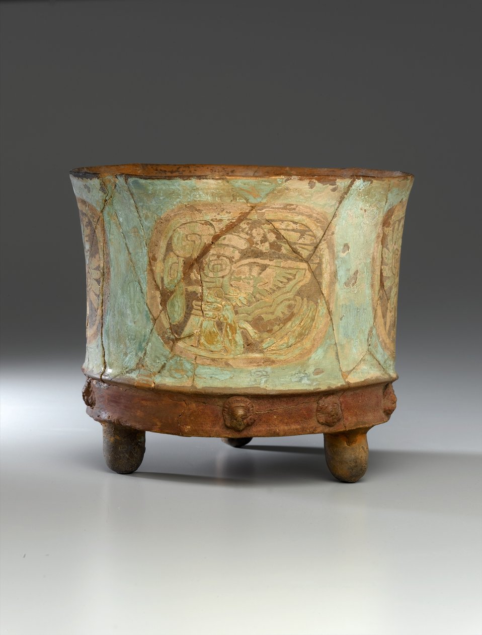 Pot tripode, vers 800 - Teotihuacan