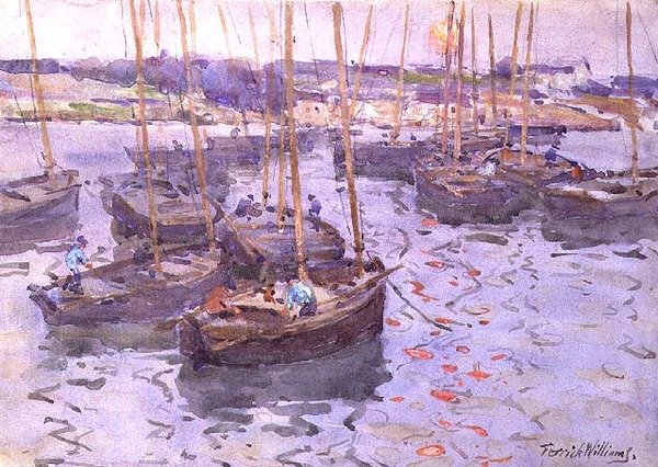 Bateaux dans le port - Terrick Williams