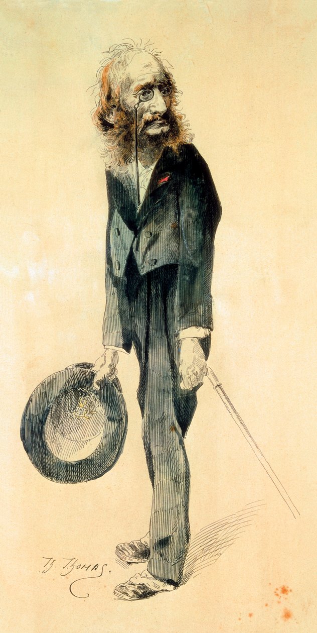 Portrait de Jacques Offenbach - Th. Thomas