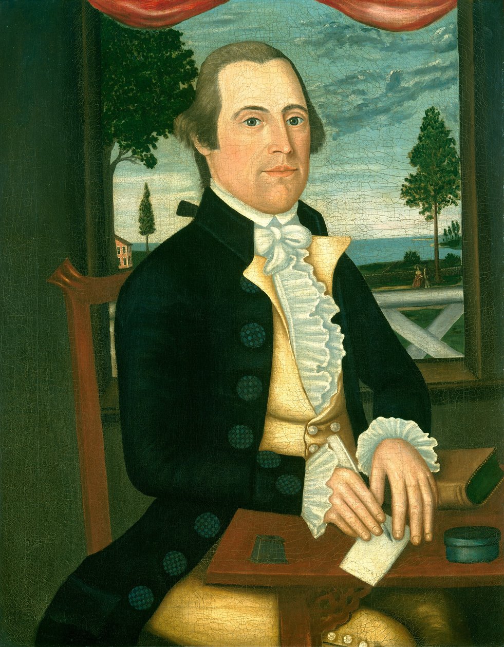 Capitaine Elisha Denison - The Denison Limner