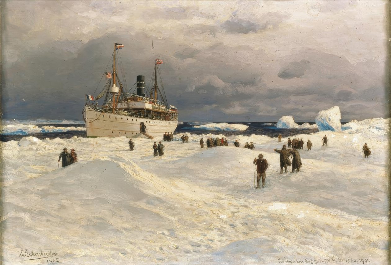Dans les glaces éternelles - Karl Paul Themistocles von Eckenbrecher