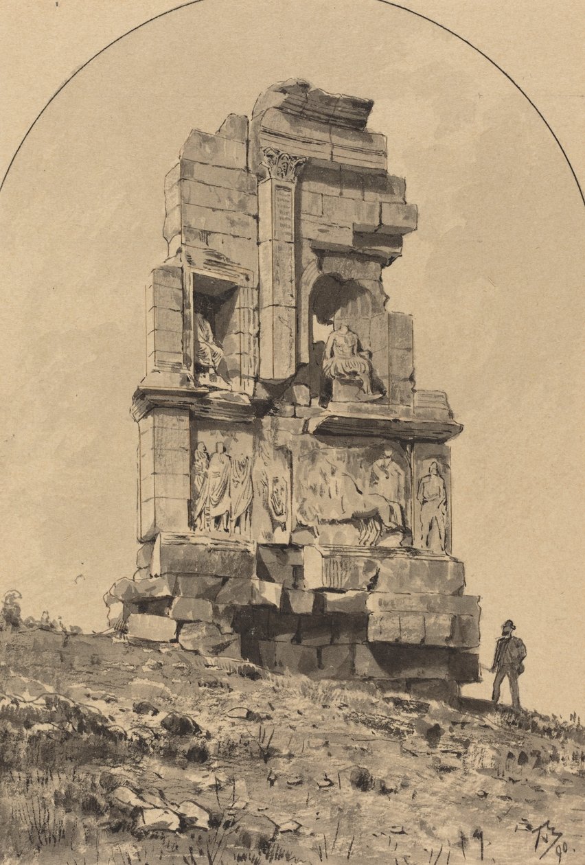 Monument de Philopappos - Themistocles von Eckenbrecher