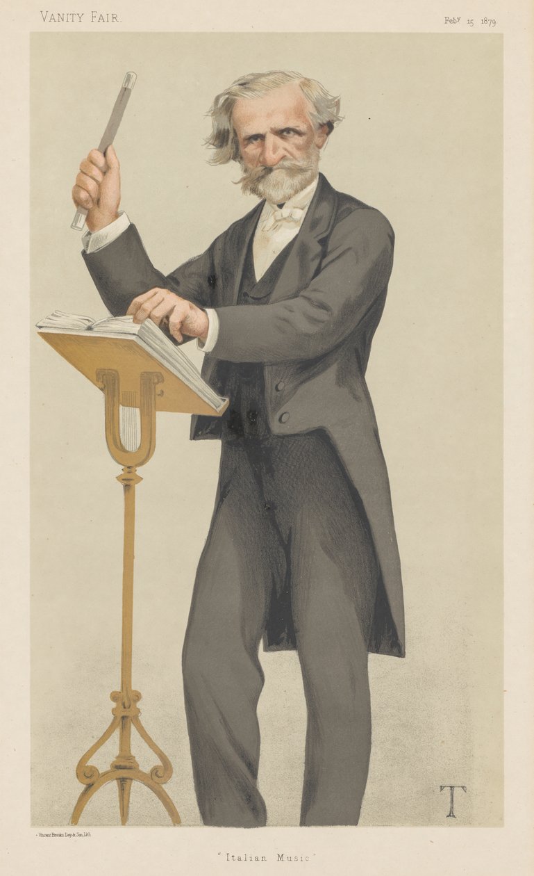 Vanity Fair : Musique italienne - Theobald Chartran