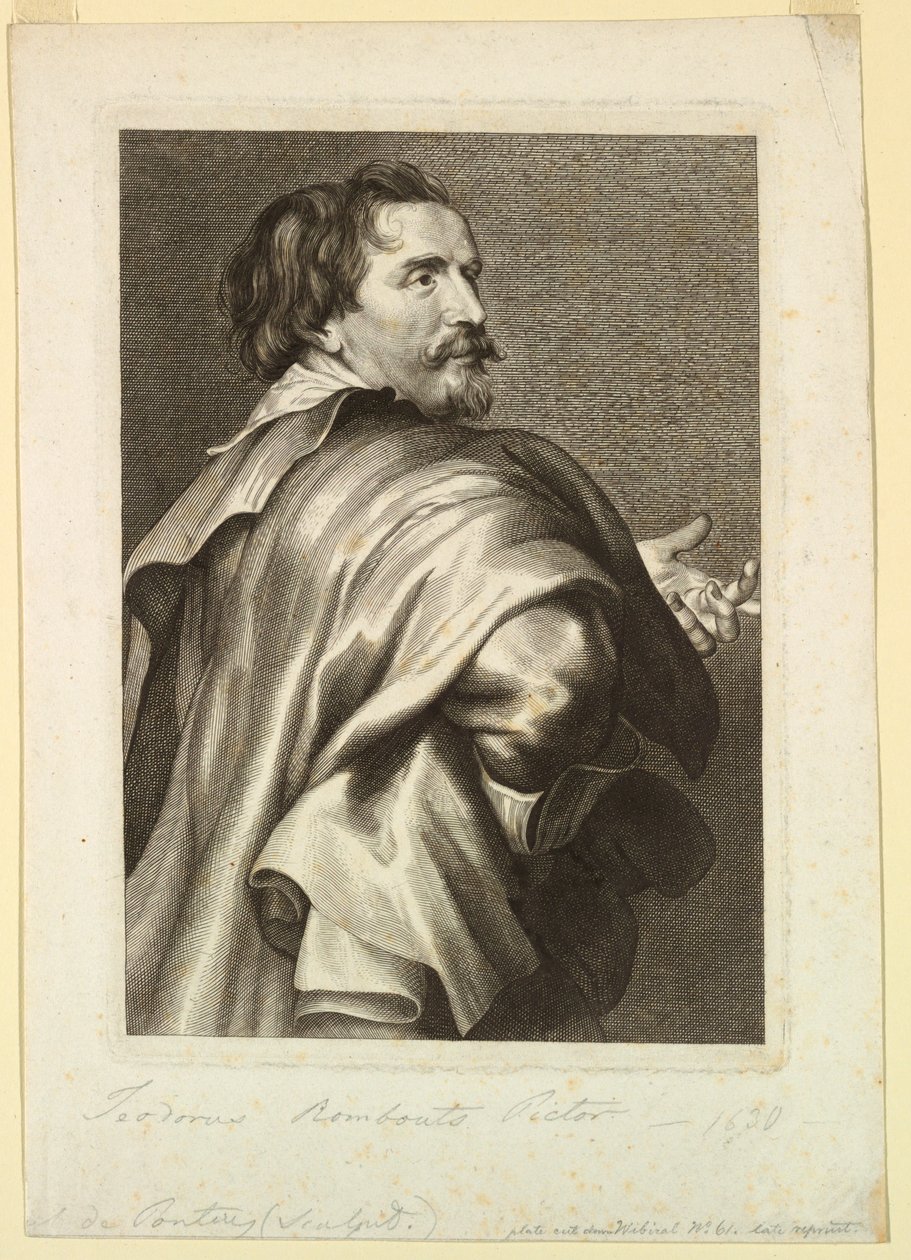 Portrait de Theodoor Rombouts - Theodoor Rombouts