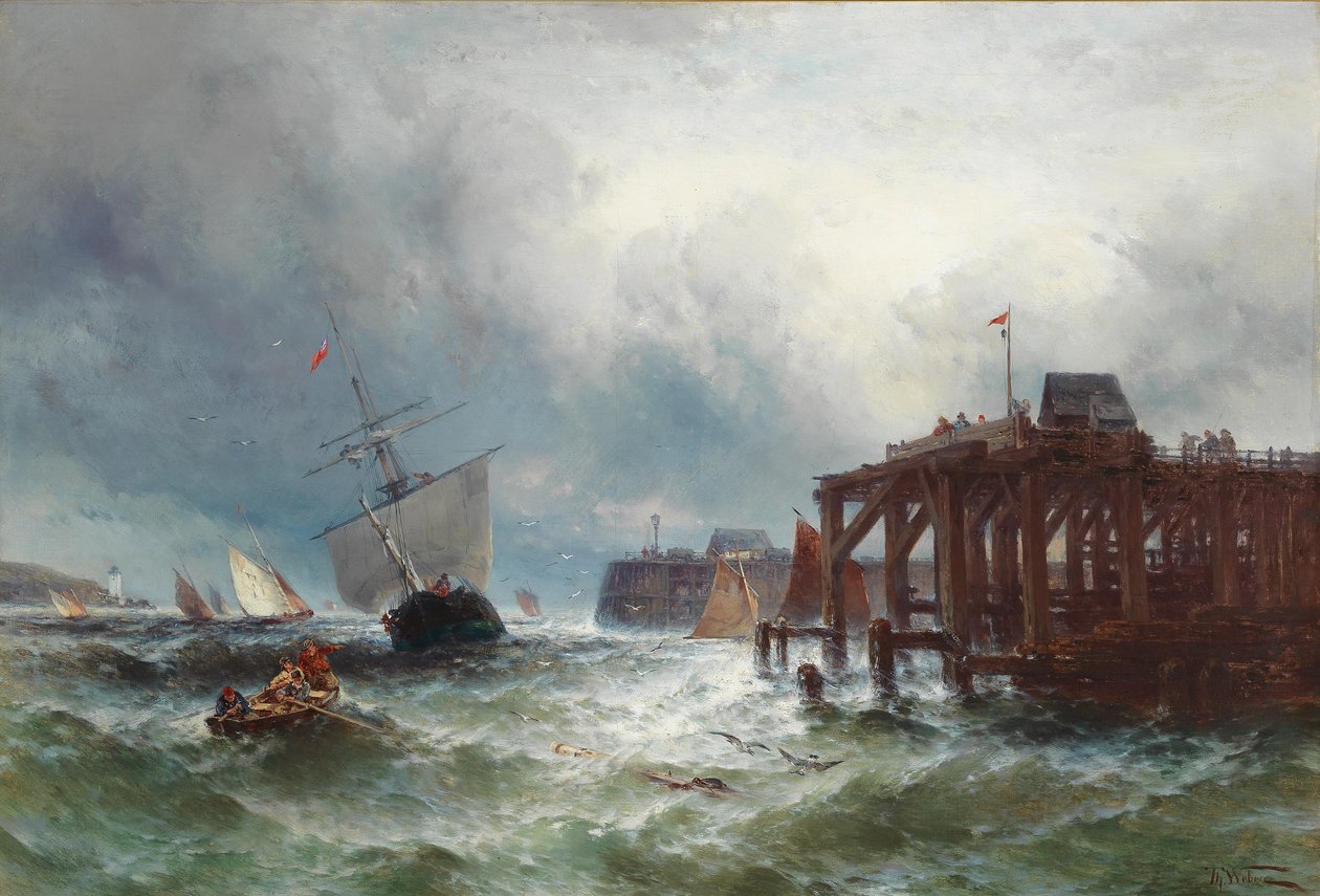 Mer orageuse - Theodore Weber