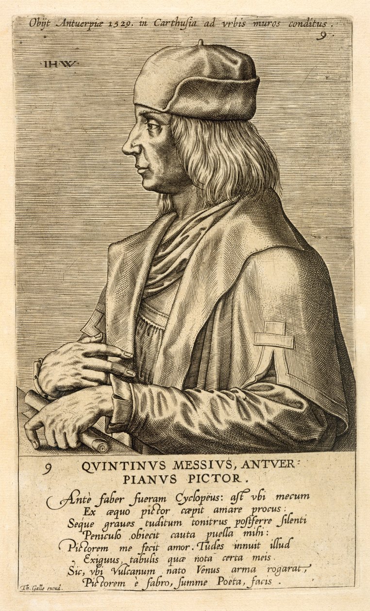 Portrait de Quentin Messys - Theodor Galle