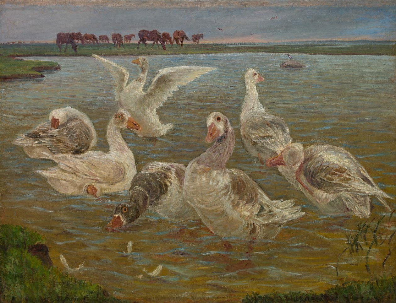 Les oies - Theodor Esbern Philipsen