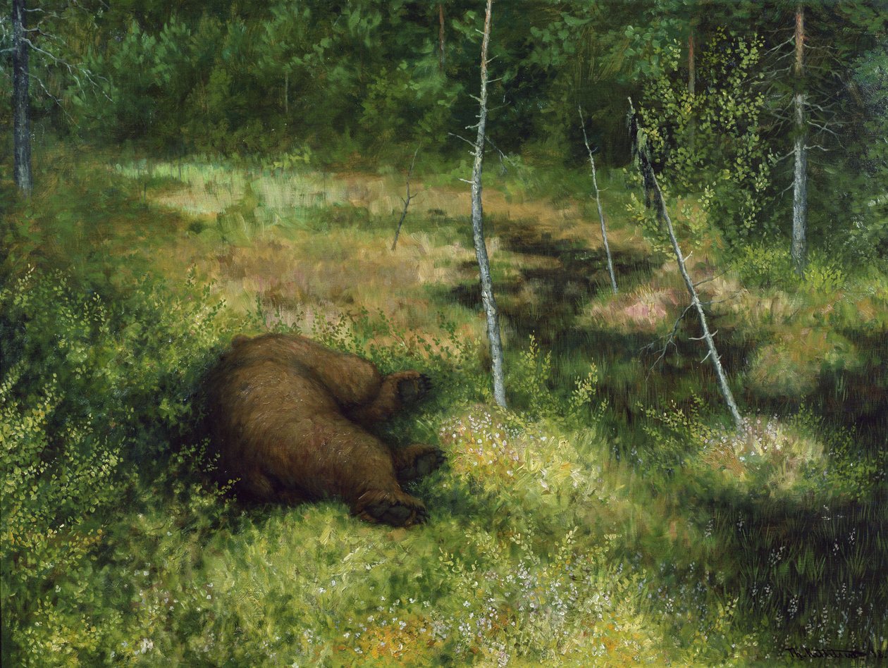 Ours Brakar - Theodor Kittelsen