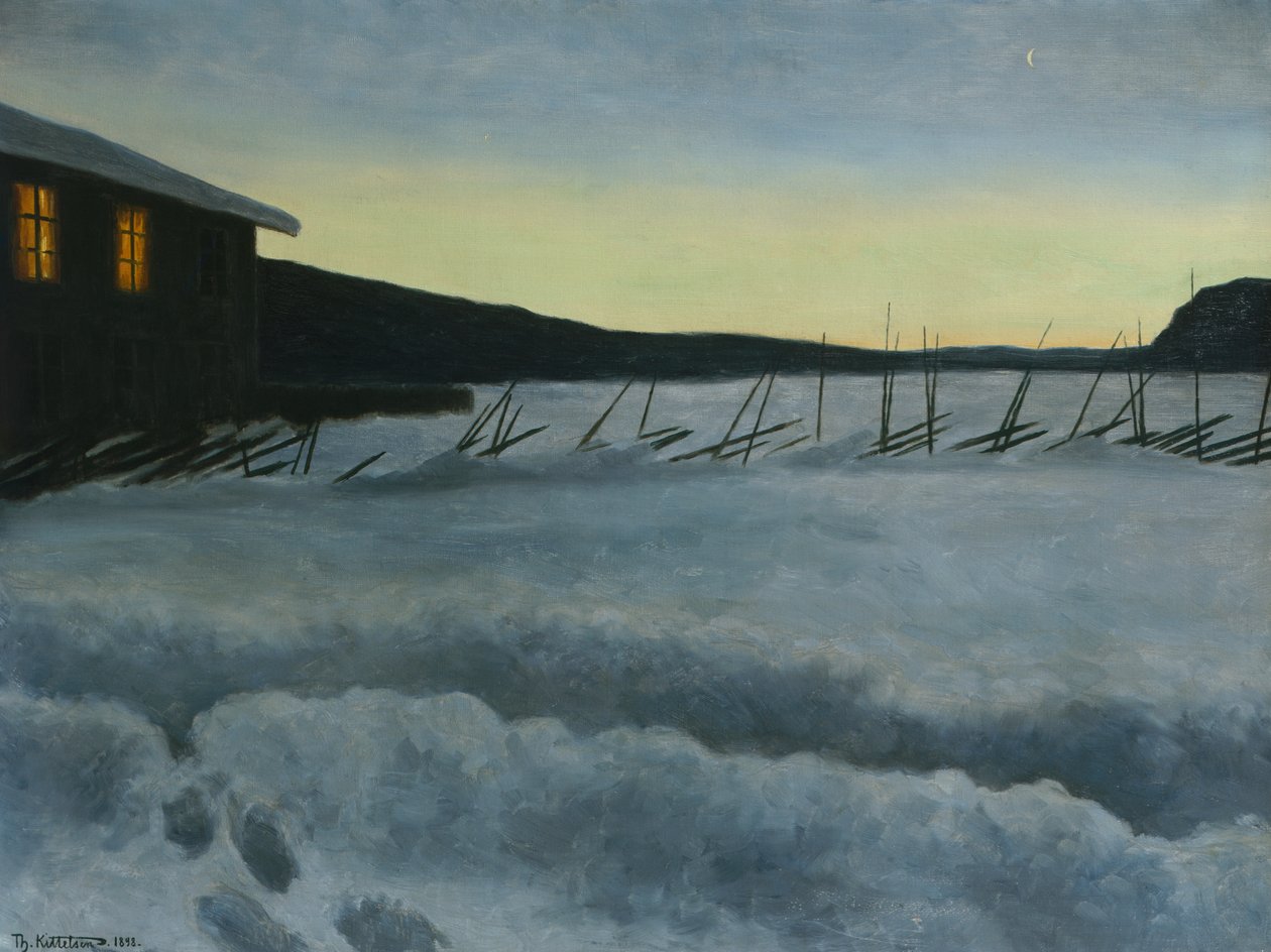 Ma maison - Theodor Kittelsen