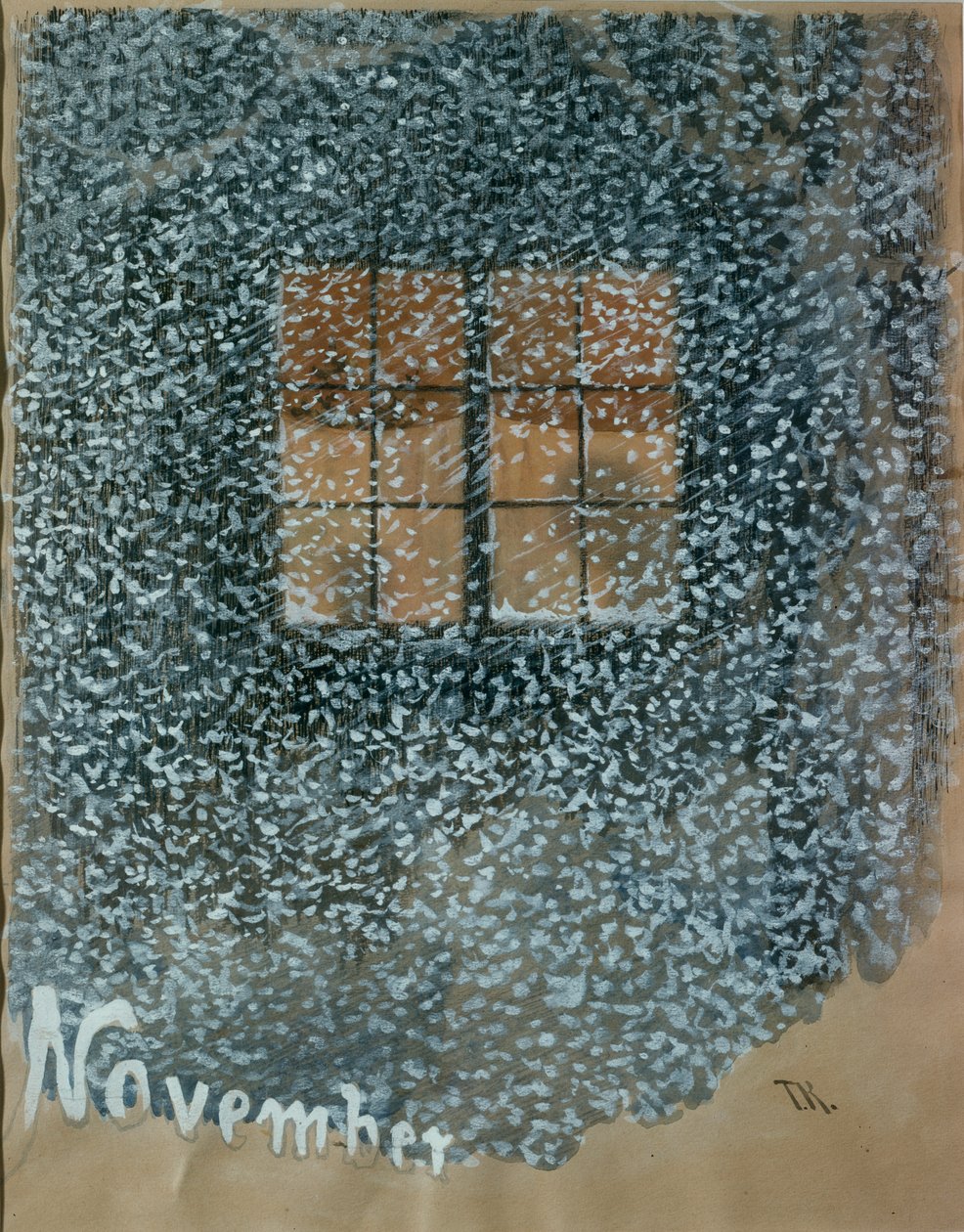 Novembre - Theodor Kittelsen
