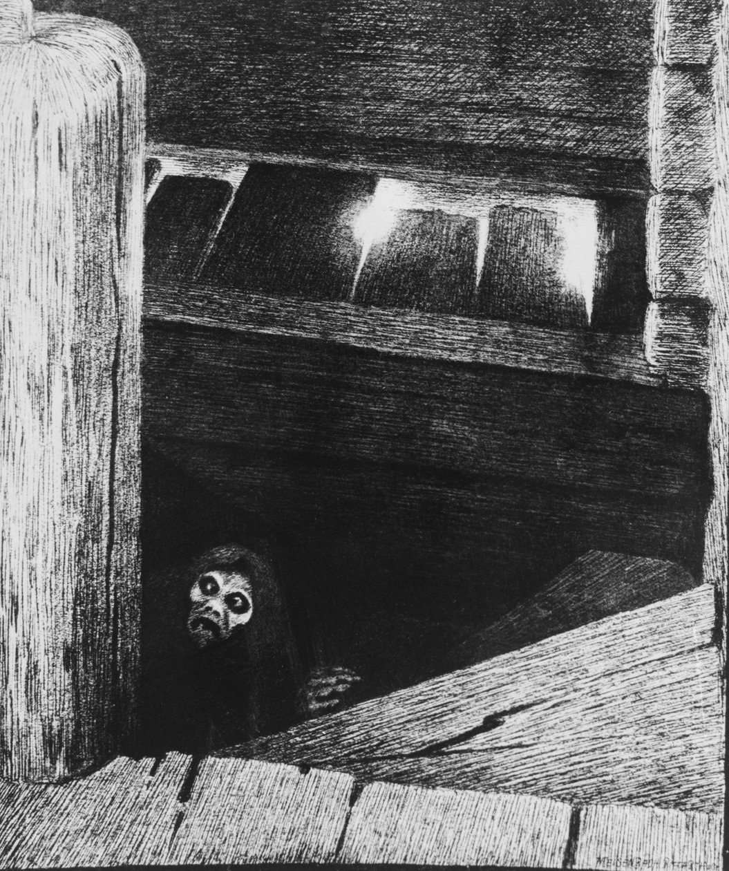 La peste noire - Theodor Kittelsen
