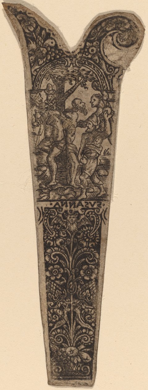 Ornement pour manche de couteau - Theodor de Bry