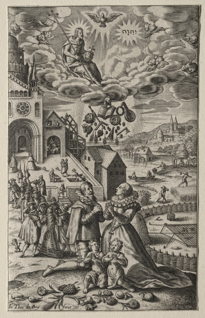 Prière - Theodor de Bry