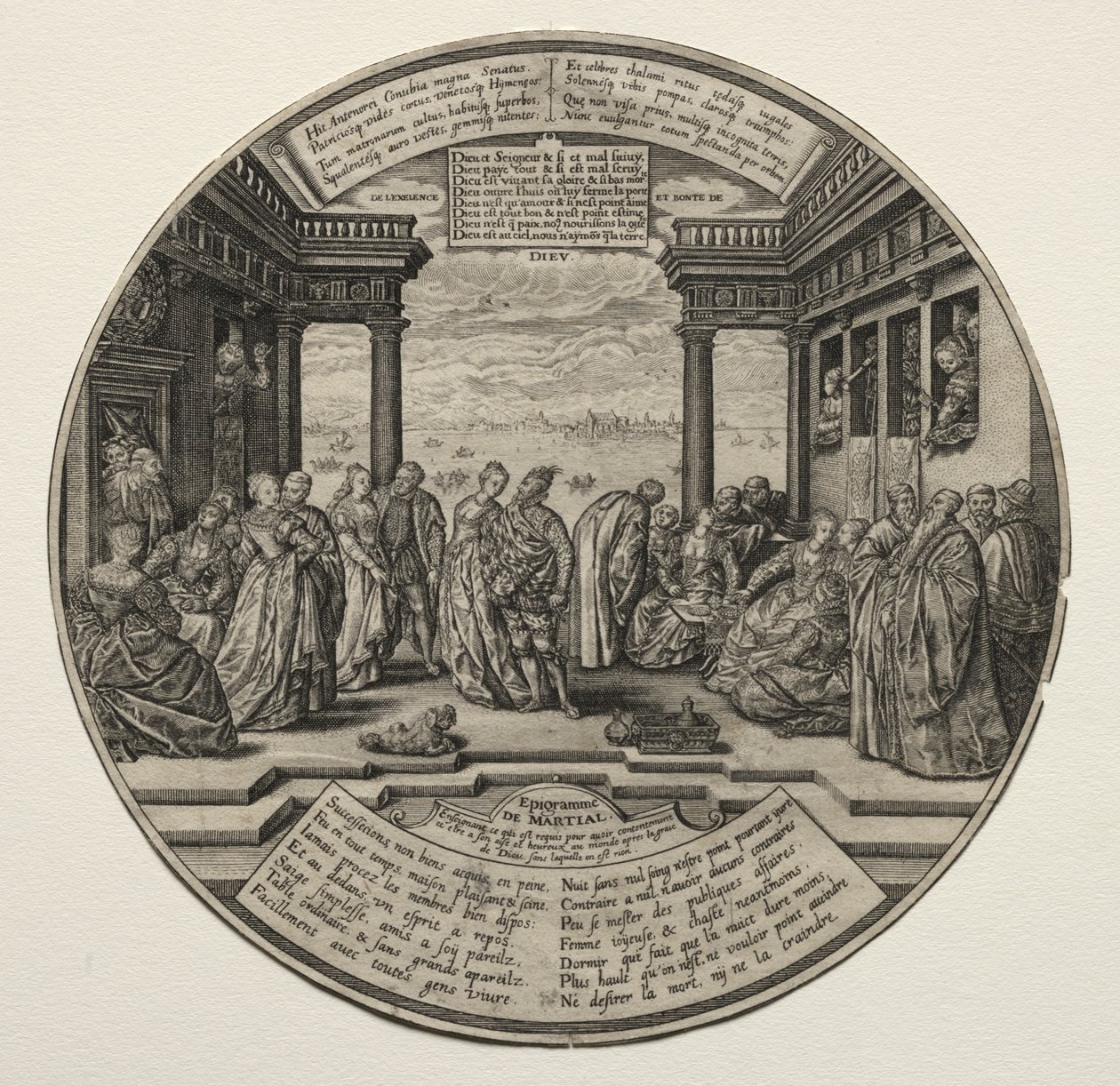 Le bal vénitien - Theodor de Bry
