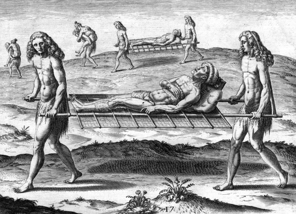 Indiens Timucuan - Theodor de Bry