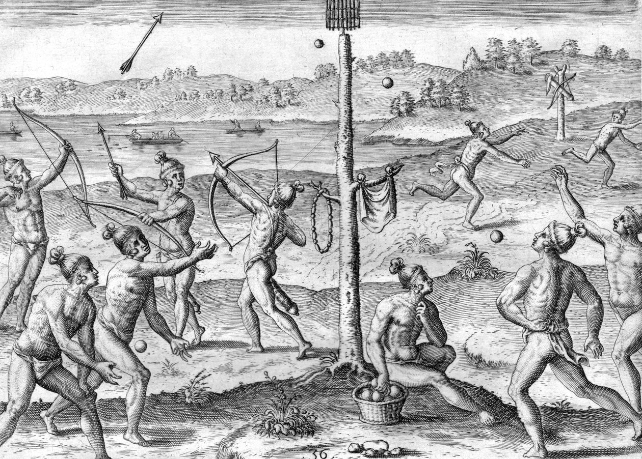 Tribu des Indiens Timucua - Theodor de Bry