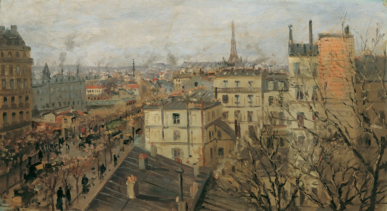 Vue de Paris - Theodor von Hormann