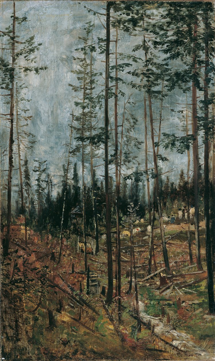 Déforestation près de Gödöllö - Theodor von Hormann