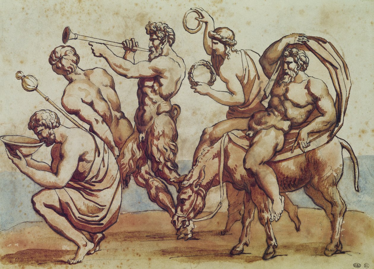 Bacchanale - Theodore Gericault