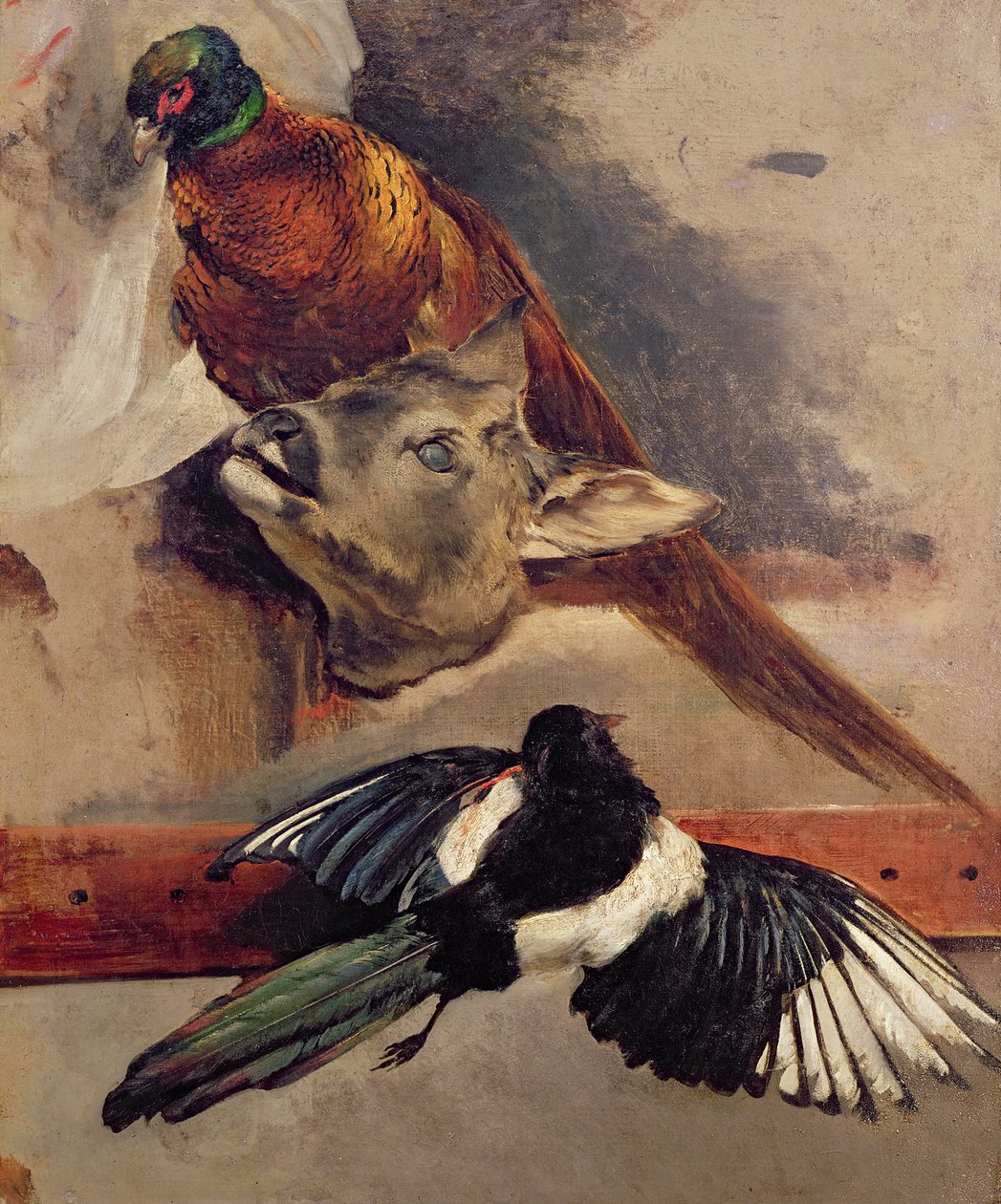 Nature morte de gibier - Theodore Gericault
