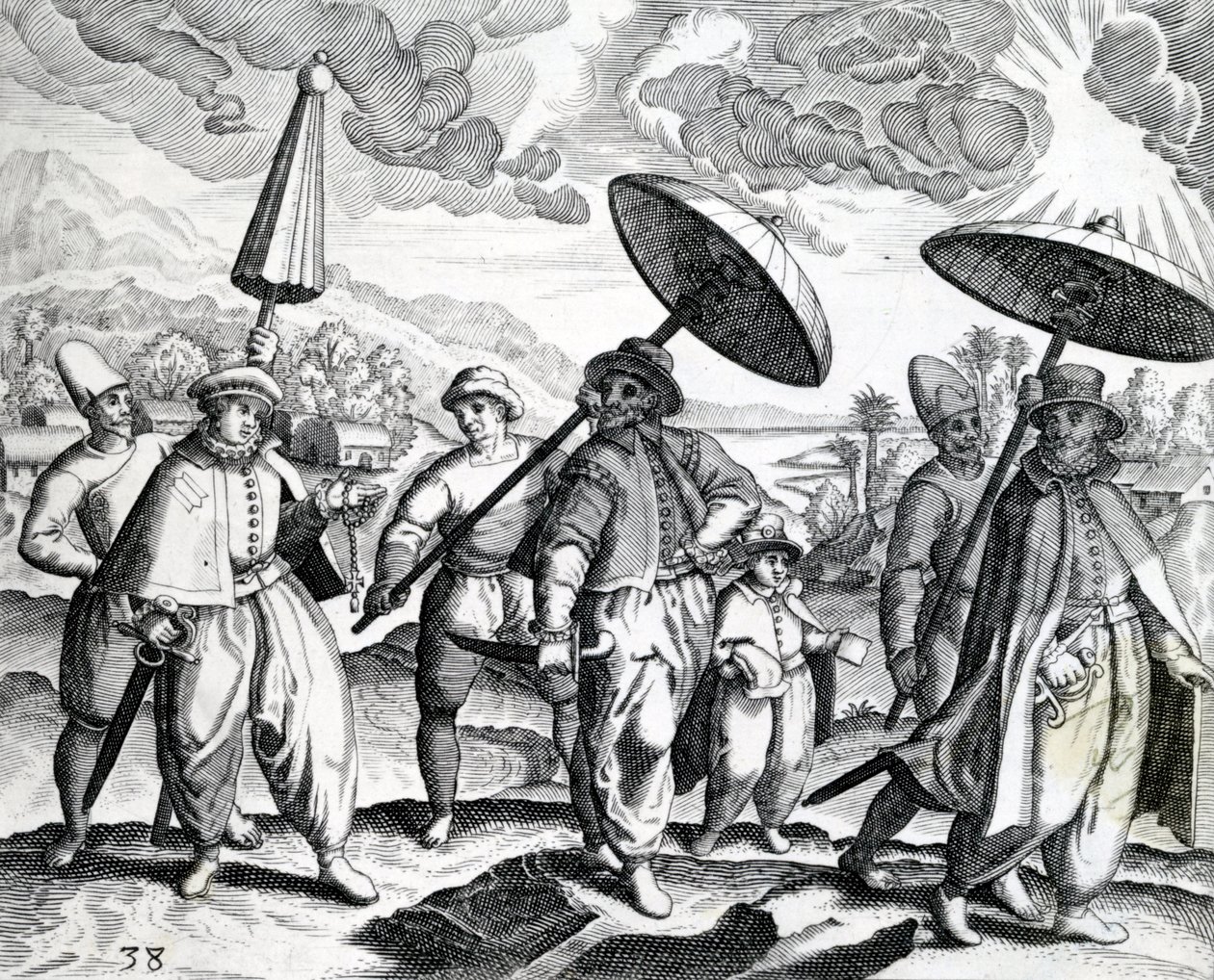 Un groupe de personnes de 