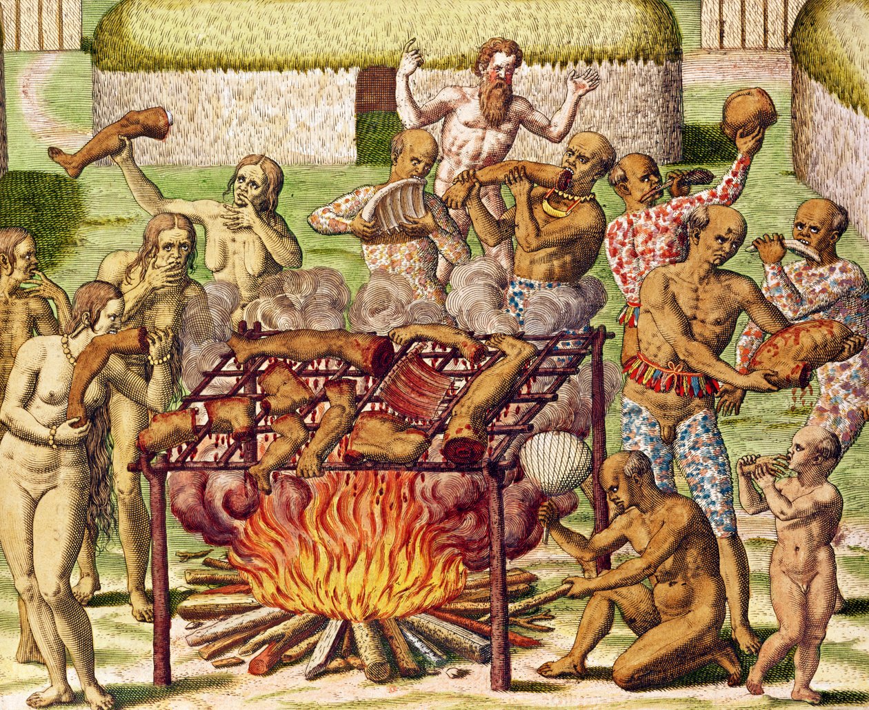 Scène de cannibalisme, de 