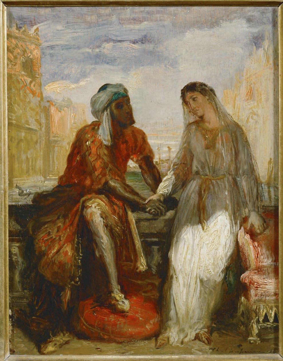 Othello et Desdémone à Venise ... - Théodore Chassériau