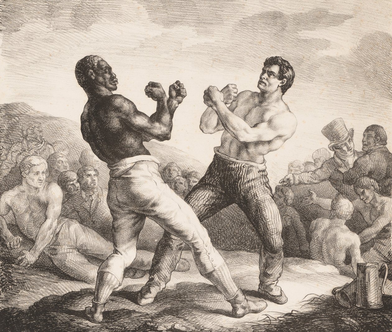 Boxeurs, 1818 - Theodore Gericault